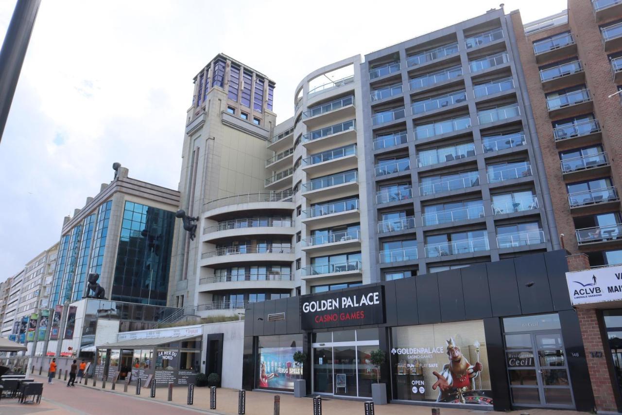 Moderne Studio Met Zeezicht Naast Casino Blankenberge Apartment Luaran gambar